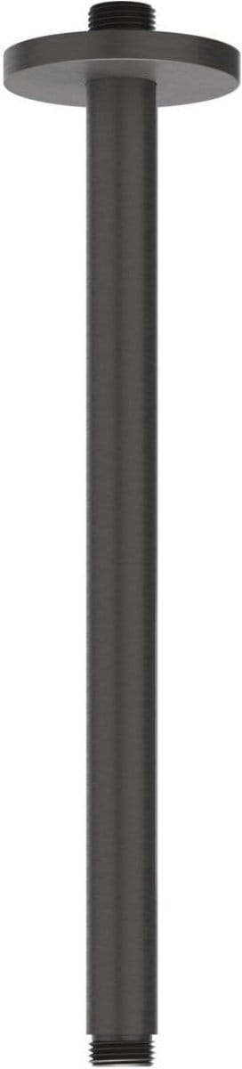 IVY Toebehoren Plafondbuis 30cm 1/2" RVS316 geborsteld carbon black PVD