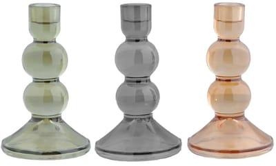 House of Nature Kandelaren Lachute 15cm - 3 stuks