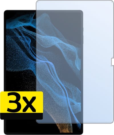 Screenprotector - Geschikt voor Samsung Galaxy Tab S10 Ultra - 3 Stuks - Extra Sterk - Beschermglas - Gehard Glas - Tempered Glass - Screen Protector