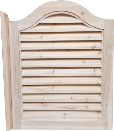 Houten Klapdeur - Binnendeur Deurtje - Ruimtes Verdelen - Automatische Sluiting - 85x90cm - Natuurlijk