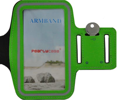 Pearlycase Geschikt voor iPhone 17 Pro/ 17 - iphone Air Hoesje - Sportband Hoesje - 17 Pro/ 17 - iphone Air Sport Armband Case Hardloopband Groen