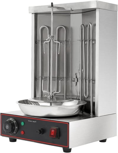 Elektrische Dönergrill 3000W - Verticale Grill voor Perfecte Gyros en Kebab
