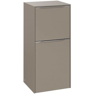 Villeroy & Boch Villeroy &amp; Boch Subway 3.0 side cabinet, 1 drawer and 1 door right, handles glossy C59500VM