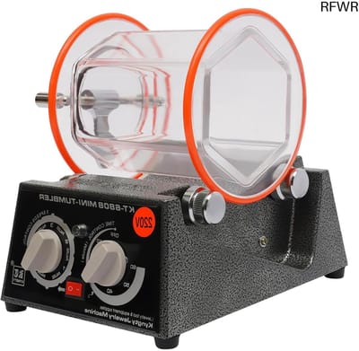 RFWR® Automatische polijstmachine voor sieraden - Professionele tumbler voor polijsten en reinigen