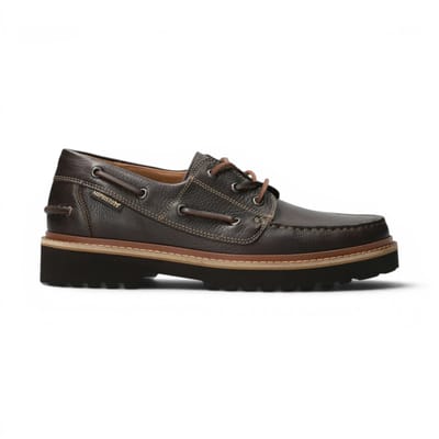 Mephisto Donkerbruine Leren Bootschoenen voor Mephisto - Adrien Montana 8591