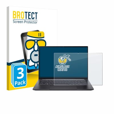 BROTECT - Screenprotector voor Acer Swift X 14 SFX14-73G Touch - Folie Beschermfolie Beschermglas matte 3 Stuks