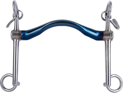 Hoofdstel bit voor paarden Trust Sweet Iron Weymouth Fixed Medium Port 16