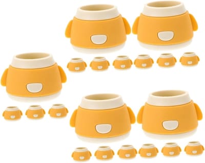 Hemobllo 5 Sets Tafelpoten Beschermers Vloerbeschermers Meubelpoten Niet-pads Voor Hardhouten En Laminaatvloeren 4 Stuks * 5