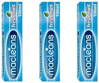 Macleans Tandpasta – Fresh Mint – 3x 100 ml