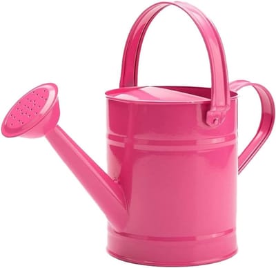 Mini Gieter - Kleine Gietpot - Planten Water Geven - Dubbele Handgrepen - 15 Liter - Roze