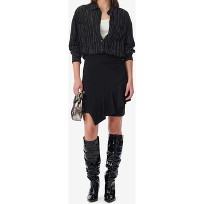 IRO Paris Clea Skirt Black Size: XS | Mini Skirts Outlet | Dames | Zwart