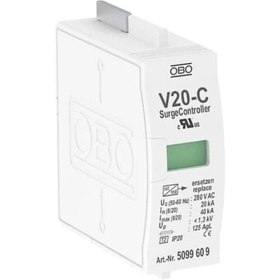 OBO Bettermann 5099609 V20-C 0-280 Overspanningsafleider 20 kA 1 stuk(s)