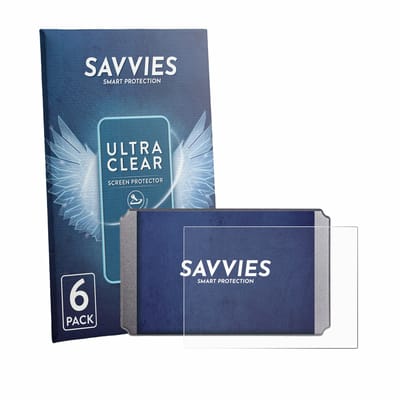 Savvies - Screenprotector voor Windmeile KT-LCD8H - Folie Beschermfolie transparant 6 Stuks