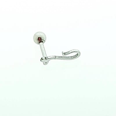 Aramat Jewels | Piercings | Slang Helixpiercing | | | |8mm | Staal | Volwassenen | Verkleurd niet