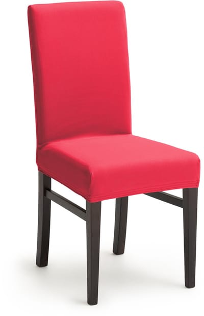 Belmarti® Stoelhoes Anza Rood (per 2 stuks) voor eetkamerstoelen met hoge rugleuning