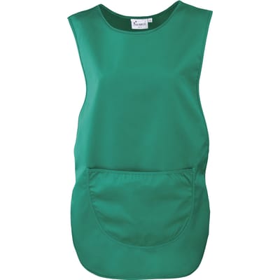 Premier Dames / Dames Pocket Tabard / Werkkleding (Pakket van 2) (Smaragd)