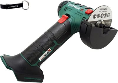 Accu Haakse Slijper - Metaalbewerking Gereedschap - Metaal Slijpen - Compact Ergonomisch Ontwerp - Ø 76 mm Schijven - Groen