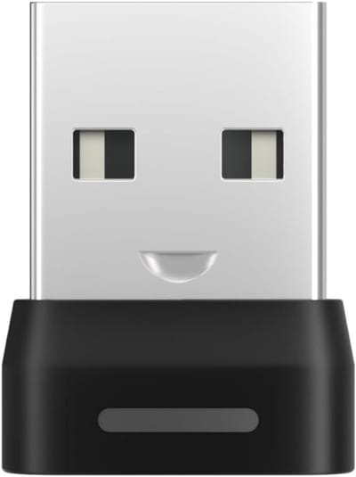 Draadloze Adapter - USB A Dongle - Verbinding Maken - Stabiele Signaaloverdracht - 2.2 cm - Zwart