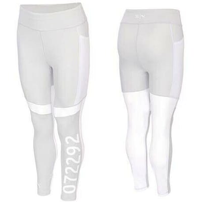 Puma x Selena Gomez Stretch Waist Lichtgrijze Dames Strakke Legging 518523 02