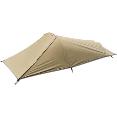 Tente de Camping en plein air ultralégère, pour une personne, résistante à l'eau, en aluminium d'aviation écorce tannante