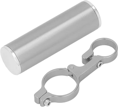 Fietsstuurverlenger - Extra Stuurruimte - Accessoires Monteren - Lichtgewicht Aluminium - 11 x 7 x 3 cm - Ti-kleur