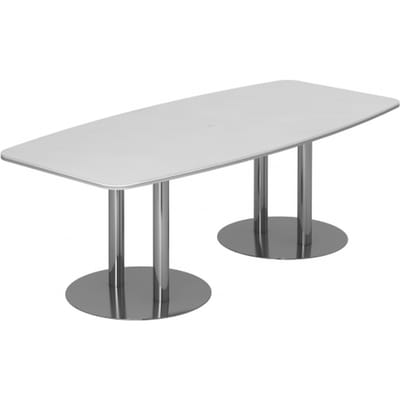KARAT S 22 C - Karat Wit met voetstuk / chroom 220 x 103