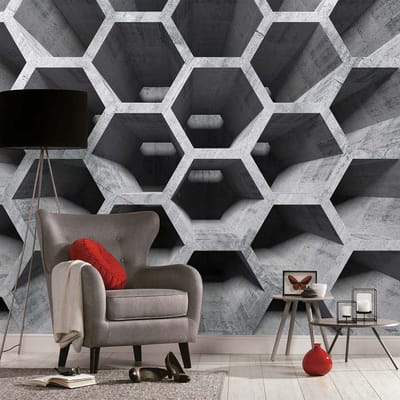 Fotobehang HoneycombStructure1 DD118738 A.S. Création Designwalls | Fotobehang online webshop