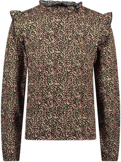 B.Nosy Meisjes top - Billie - Loving AOP