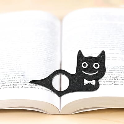 Acryl Boekpaginahouder met Duim voor Handvrij Lezen, Lichtgewicht Leesaccessoire voor Boeken, Ideaal Cadeau voor Lezers en Studenten, Perfect voor Romans en Notitieboeken