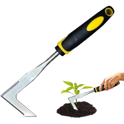 Spleetwieder Tuingereedschap - Handmatige onkruidverwijderaar - Bestrating Onderhoud - Ergonomisch Handvat - 30 cm Lengte - Metaal
