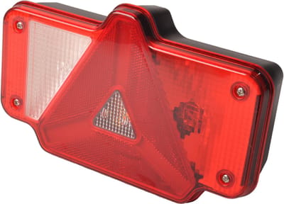 Achterlicht - Humbaur - rechts - 5-polige connector aansluiting - inclusief achteruitrijverlichting