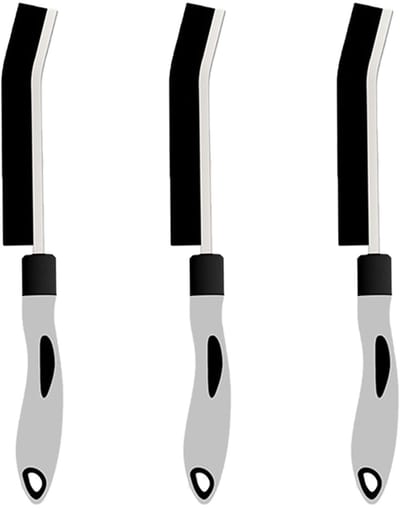 3 harde borstelharen, hoekreinigingsborstel, voegenborstel, spleetreinigingsborstel, voegenborstel badkamer, reinigingsborstel voor tegelvloeren keuken