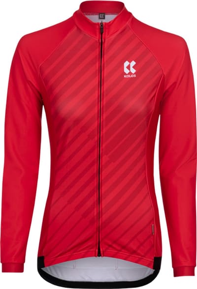 Kalas MOTION Z4 | Fietsshirt lange mouwen | Imperial Red | VROUWEN Maat M