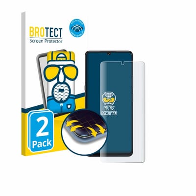 BROTECT - Screenprotector voor Cubot X100 - Folie Beschermfolie matte volledig dekking 2 Stuks