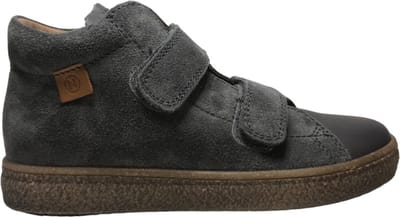 Naturino - Albus - mt 33 - 2 velcro's hoge lederen sneakers - grijs