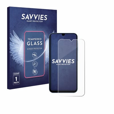 Savvies - Glas Screenprotector voor Samsung Galaxy A15 5G - Gehard Beschermglas 9H