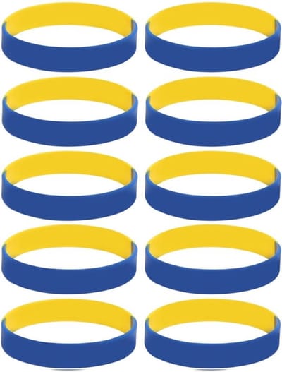 Onf3 - Oekraïne Armbanden - Rubber Polsbanden - Uniseks - Sport Fan