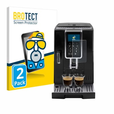 BROTECT - Screenprotector voor DeLonghi Dinamica ECAM350.55 - Folie Beschermfolie matte 2 Stuks
