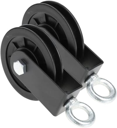 2stuks Fitness Pulley Accessoires Voor Gewichtheffen Swivel Pulley Block Voor Thuisgym Geluidsarme Beweging Eenvoudige Installatie Versterkt Veiligheid Flexibiliteit