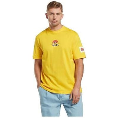 T-shirt Korte Mouw Reebok Sport T-shirt Jaune Looney Tunes
