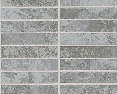 NATUURSTEEN TEGEL BEHANG - grijs met glitters - AS Creation Il Decoro