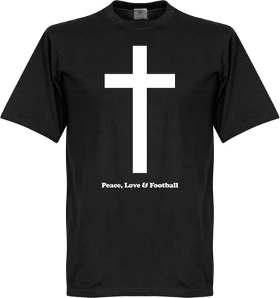 Peace, Love, Football T-shirt - L