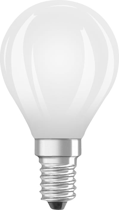 Ledvance Classic Superior LED Lamp E14 Peer Filament Mat 4.2W 470lm - 927 Zeer Warm Wit | Beste Kleurweergave - Dimbaar - Vervangt 40W