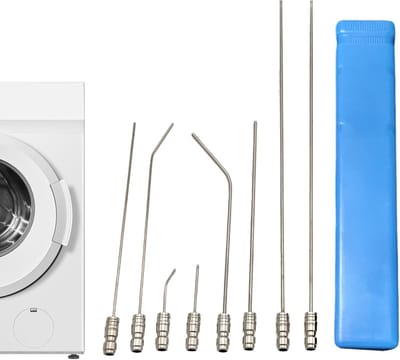 Hogedrukreiniger Sproeiers - Naaldsproeierset Voegenreiniger - Dieptereiniging Apparaten - Gericht Spoelmechanisme - Tot 41 cm - Zilver