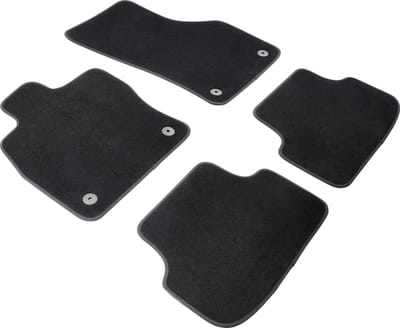 Walser Nadelfilz Velours premium voetmatten geschikt voor VW Golf VII/VII Variant/Alltrack VII Variant 2012-03/2021 - Golf VIII/VIII Variant/Alltrack VIII 2019-Vandaag