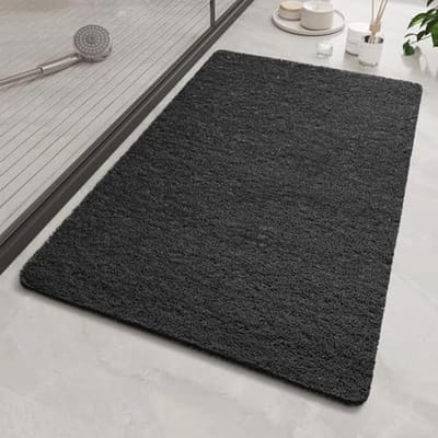 Antislip Loofah Douchemattens voor Binnendouche - Zacht Getextureerd, Anti-Schimmel PVC Badmat - 40 x 100 cm
