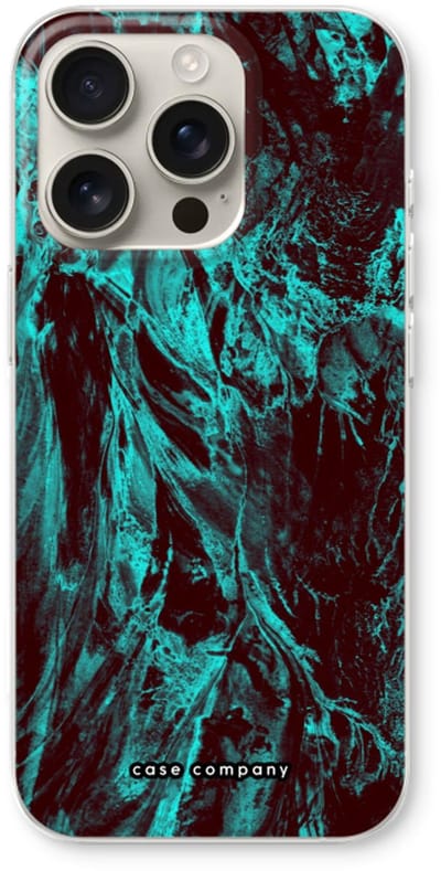 Case Company® - Hoesje geschikt voor iPhone 16 Pro hoesje - Ice Age - Soft Cover Telefoonhoesje - Bescherming aan alle Kanten en Schermrand