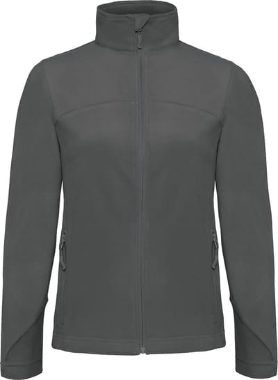 Fleecevest 'Coolstar Women Fleece Full Zip' Maat M Grijs