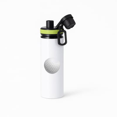 Hacebo® - Golfen waterfles met draaidop groen - Golf - Golfers - Sport - balsport - cadeau voor een golfer - water fles - 850ML