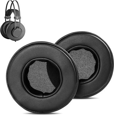 Ear Pads Replacement Compatible with AKG K52 K72 K92 K240 Headphones Replacement Ear Pads with Premium Protein Leather - ShopVlot